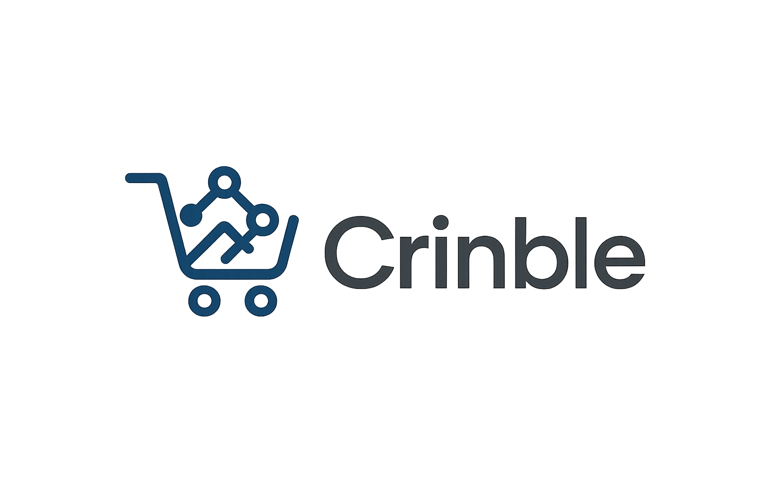 modern logo for eccommerce business called crinble